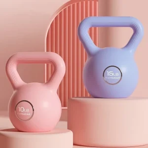Kettlebell Women’s Yoga Fitness Equipment Home Use Men’s Squats Strength Training HDPE T0312
