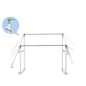Kids Competition Steel Adjustable Gymnastics Uneven Bar Set