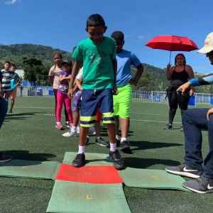 Kids Cross-Hop Speed Training Mats for Track and Field Hopping Drills