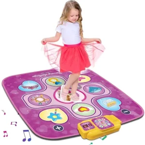 Kids Educational Touch Play Mat Musical Electronic Dancing Mat for Girls