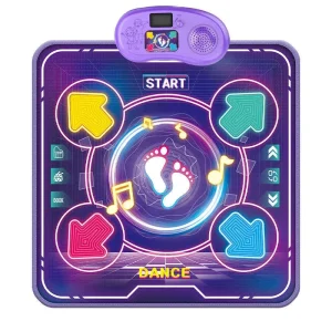 Kids Electronic LED Dance Mat for Physical Coordination Development