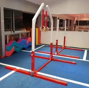 Kids Gymnastic Ring Adjustable Height Training Equipment