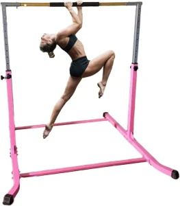 Kids Gymnastics Bar for Young Gymnasts, Easy Assembly