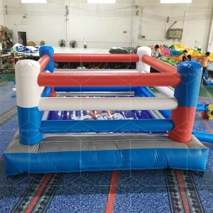 Kids Inflatable Boxing and Wrestling Ring with Gloves