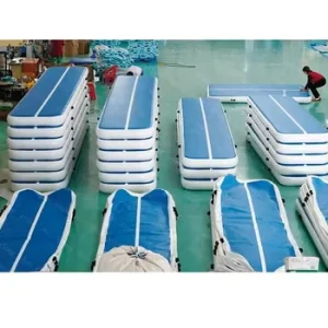 Kids Inflatable Gymnastics Bars, Crash Mat, Air Floor, Roller Track and Yoga Mat