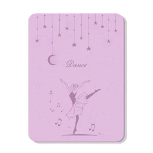 Kids Non-Slip Thermoplastic Dance and Yoga Mat, Shock-Absorbing and Sound-Insulating