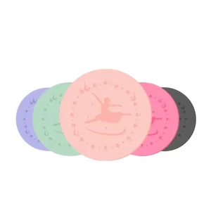 Kids TPE Non-Slip Shock-Absorbing Dance Mat for Skipping Rope, Yoga and Dance Studio