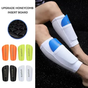 Kids and Adults Soccer Shin Guards Hard Shell Lightweight Impact Protection for Football Rugby and Field Hockey