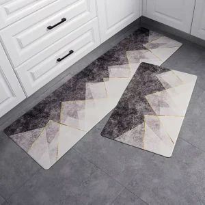 Kitchen Mat Soft PVC Waterproof Anti Fatigue Floor Mat Custom Printed Design