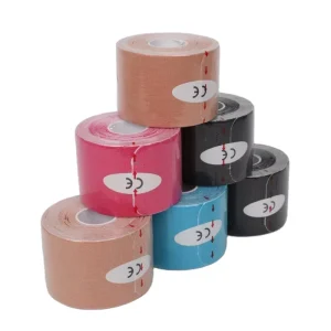 Knee Ankle Sprain Kinesiology Athletic Bandage Adhesive Cloth Tape Elastic