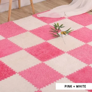 Knee-Friendly Noise-Reducing Baby EVA Foam Puzzle Play Mat Interlocking Tiles