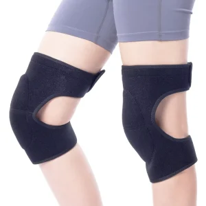 Knee Guard Support Pads Protector Brace for Men and Women, Universal Football Crawling Spring Shock Absorption Lightweight