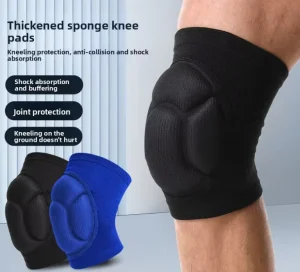 Knee Protection Thickened Honeycomb Sponge Anti Collision Shock Absorption Football Comprehensive Protection Leg Guard