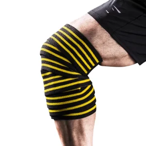 Knee Wraps for Strength Training Squats and Lifting with Protection