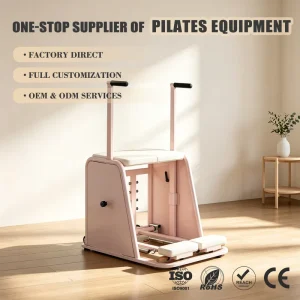 Korean Style Pilates Stability Chair for Core Training Adjustable Balance Workout Equipment for Home Studio