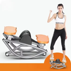 Korean-Style U-Shaped Hydraulic Resistance Foot Stepper for Indoor Exercise
