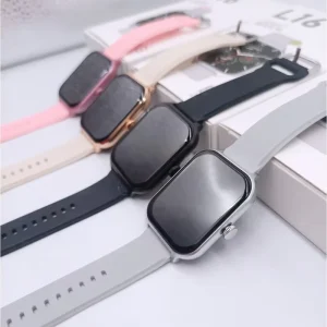 L16 Smart Watches Big Screen BT Call Waterproof Fitness Tracker Ultra thin Smartwatch