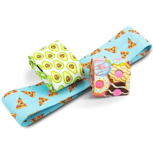 LADYGLOW Custom Sublimation Printed Yoga Gym Exercise Fitness for Legs Glutes Booty Hip Fabric Bodybuilding Resistance Bands