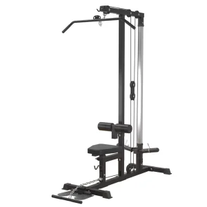 LAT Pulldown Home Gym Machine, Low Bar Cable Strength Training Equipment