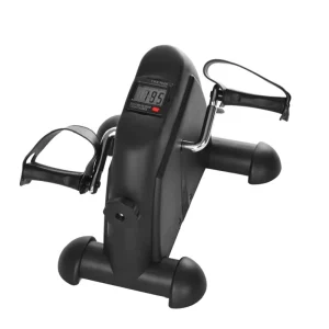 LCD Display Mini Exercise Bike Pedal Exerciser Under Desk Cycle Adjustable Resistance Rehab Therapy Leg Arm Workout