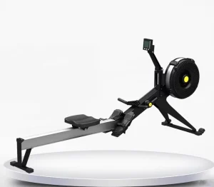 LCD Monitor Magnetic Rowing Machine Seated Row Air Rower