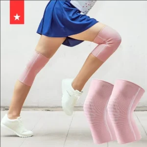 LS0310 Knitted Breathable Anti-Slip Knee Sleeves for Running