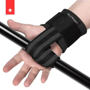 LS0601 Anti-Slip Power Lifting Belt Adjustable Fitness Wrist Wraps for Weightlifting