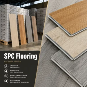 LVP/SPC Vinyl Plank Flooring, 20mil, Waterproof, Rigid Core Click, Anti-Slip, Commercial Grade