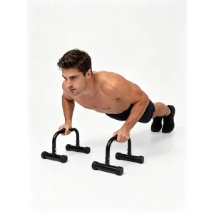 LXY-N10204 Push-Up Bar Stands Parallettes Bars for L-Sit and Dip Training