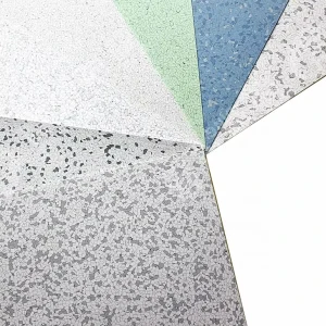 Laboratory ESD Vinyl Floor Tile, Wear-Resistant, Anti-Static, Waterproof, Conductive