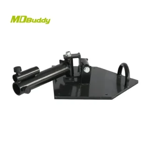 Landmine T-Bar Row Platform 21KG with Sleeves for Barbells and Battle Rope Anchor