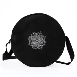 Large Capacity Color Printing Polyester Crossbody Fitness Storage Bag for Yoga Blocks Yoga Wheel and Supplies