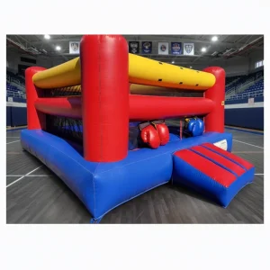 Large Inflatable Bouncy Boxing Ring Arena Wrestling Ring Game for Kids and Adults