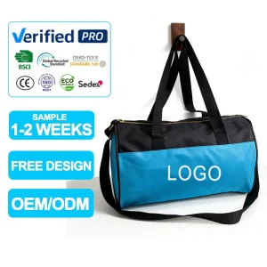 Large Lightweight Waterproof Custom Logo Yoga Duffel Travel Bag