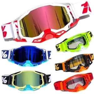 Large-Screen Interchangeable-Lens Motorcycle Off-Road ATV Goggles Windproof Lightweight UV400 Anti-Scratch