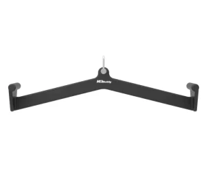 Lat Pulldown Bar Gym Handles, Short Bar, Carbon Steel and PVC