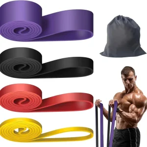 Latex Anti-Slip Fitness Resistance Bands for Stretching and Strength Training