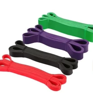 Latex Elastic Resistance Bands for Exercise, Fitness, and Gym Training