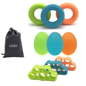 Latex Finger Stretcher Grip Strength Trainer Hand Resistance Bands Silicone Customizable Color