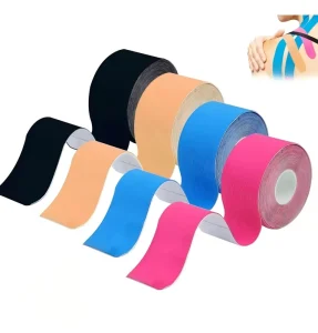 Latex-Free Breathable Kinesiology Tape for Muscle Protection and Joint Support in Fitness