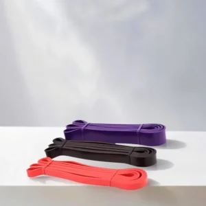 Latex Long Loop Resistance Bands Set for Gym, Powerlifting, and Strength Training
