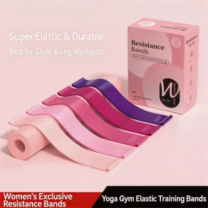Latex Loop Resistance Band for Yoga Pilates Fitness and Glute Activation