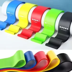 Latex Loop Resistance Bands for Yoga and Fitness