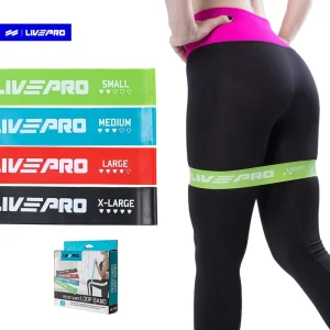 Latex Material Resistance Loop Bands Fitness Accessories for Training Exercises Printed Thick Loop Type