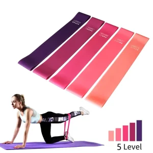Latex Mini Loop Resistance Bands for Pilates, Yoga, and Strength Training