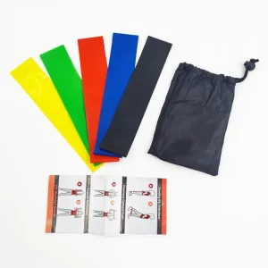 Latex Odor Free Fitness Loop Bands Heavy Duty Multiple Strength Exercise Bands Glute Activation Leg Hip Training