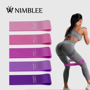 Latex Resistance Band Set for Gym, Pilates, and Strength Training