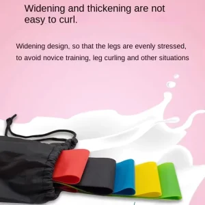 Latex Resistance Bands Set Pull-Up Assist Loop Bands for Home Workout and Physical Therapy