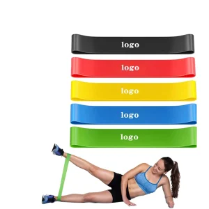 Latex Resistance Bands Set for Bodybuilding, Fitness Training, and Sports