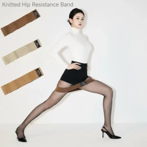 Latex Resistance Bands for Fitness Exercise Booty & Hip Strength Training Anti-Slip Yoga Set
